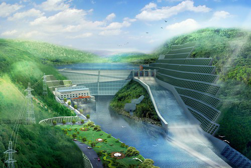 儋州老挝南塔河1号水电站项目